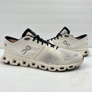 On Cloud X Swiss Engineering Women's Running Shoes Size 10 White Black